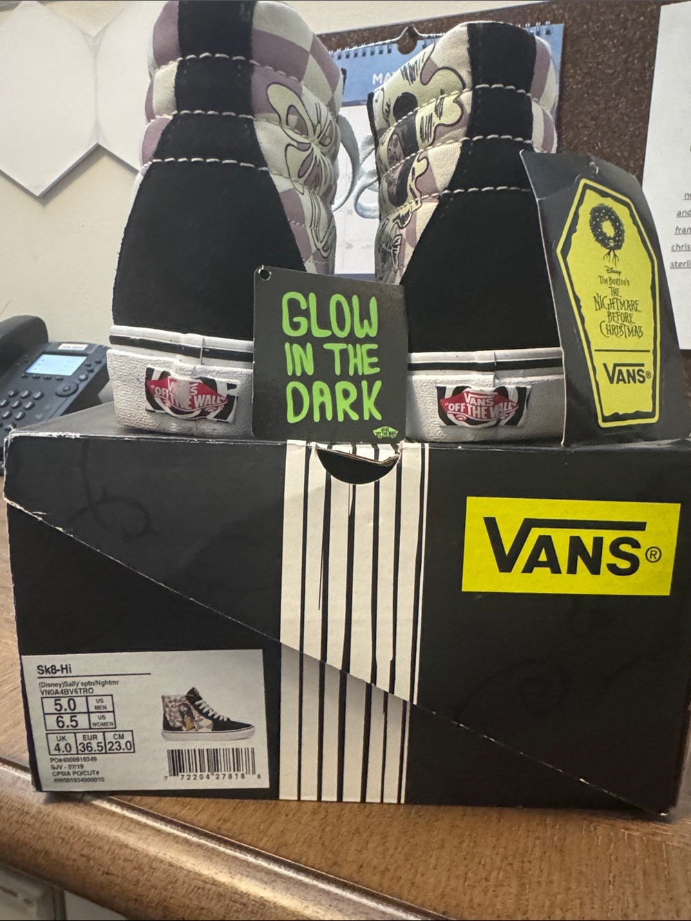 Vans High-Top Sneakers Nightmare Before Christmas